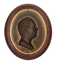 A Bronze Plaque of Prince Albert