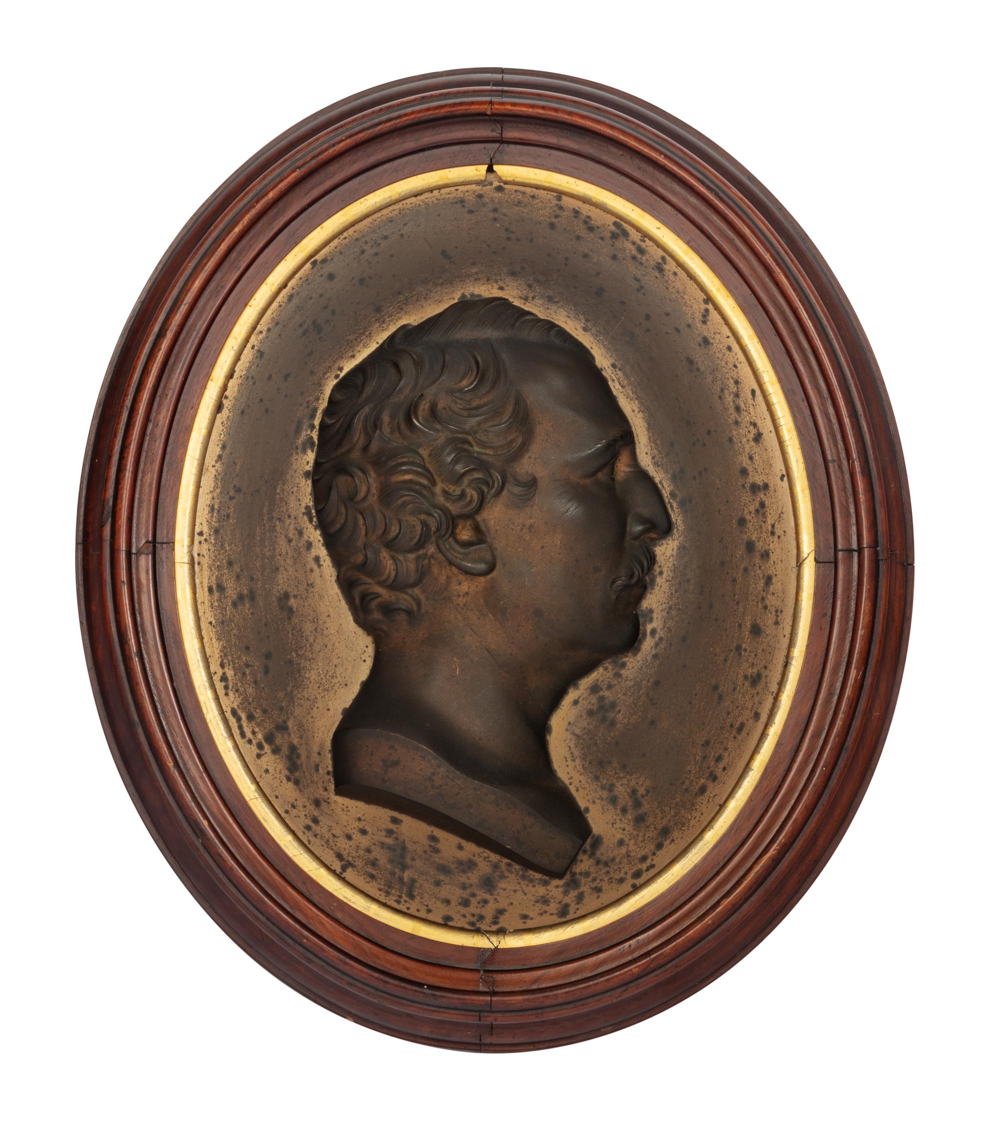 A Bronze Plaque of Prince Albert