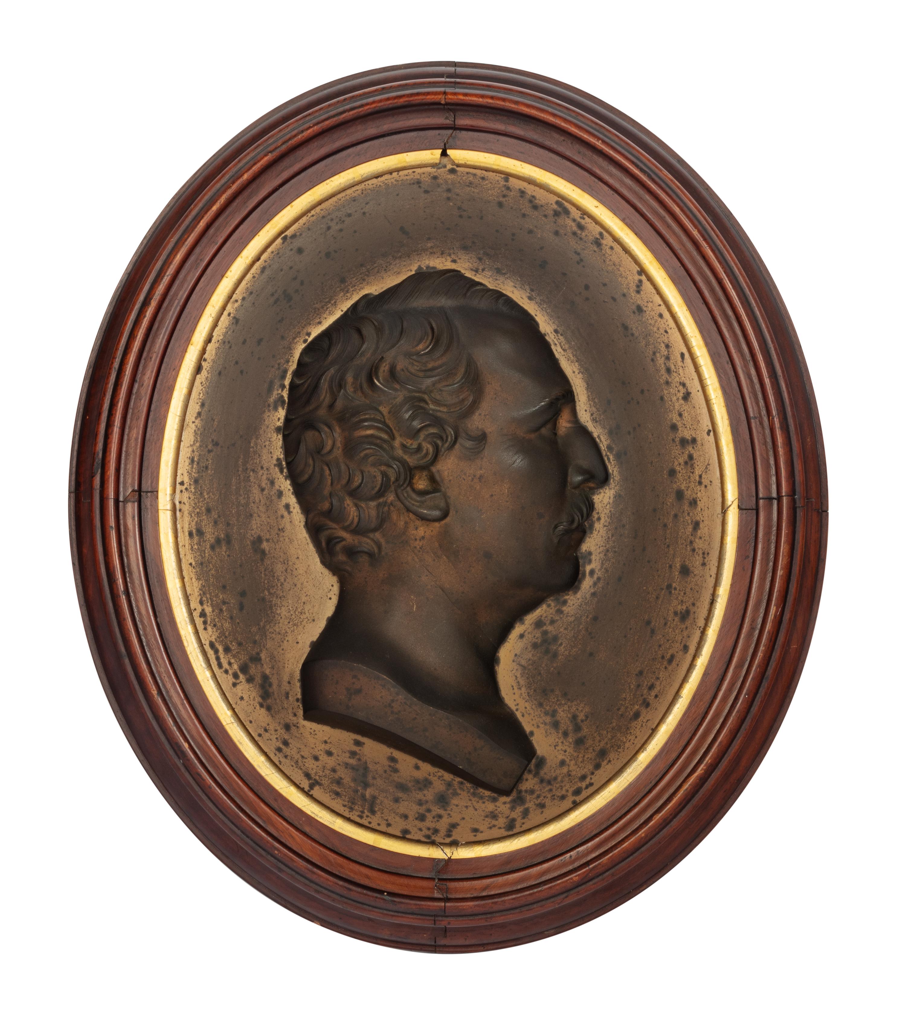 A Bronze Plaque of Prince Albert