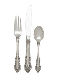 An American Silver Flatware Service