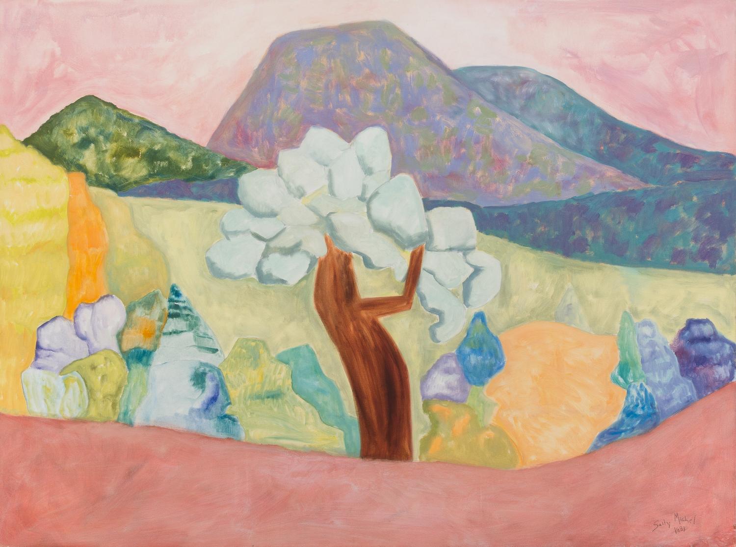 Sally Michel Avery, (American, 1902–2003), Landscape, 1983