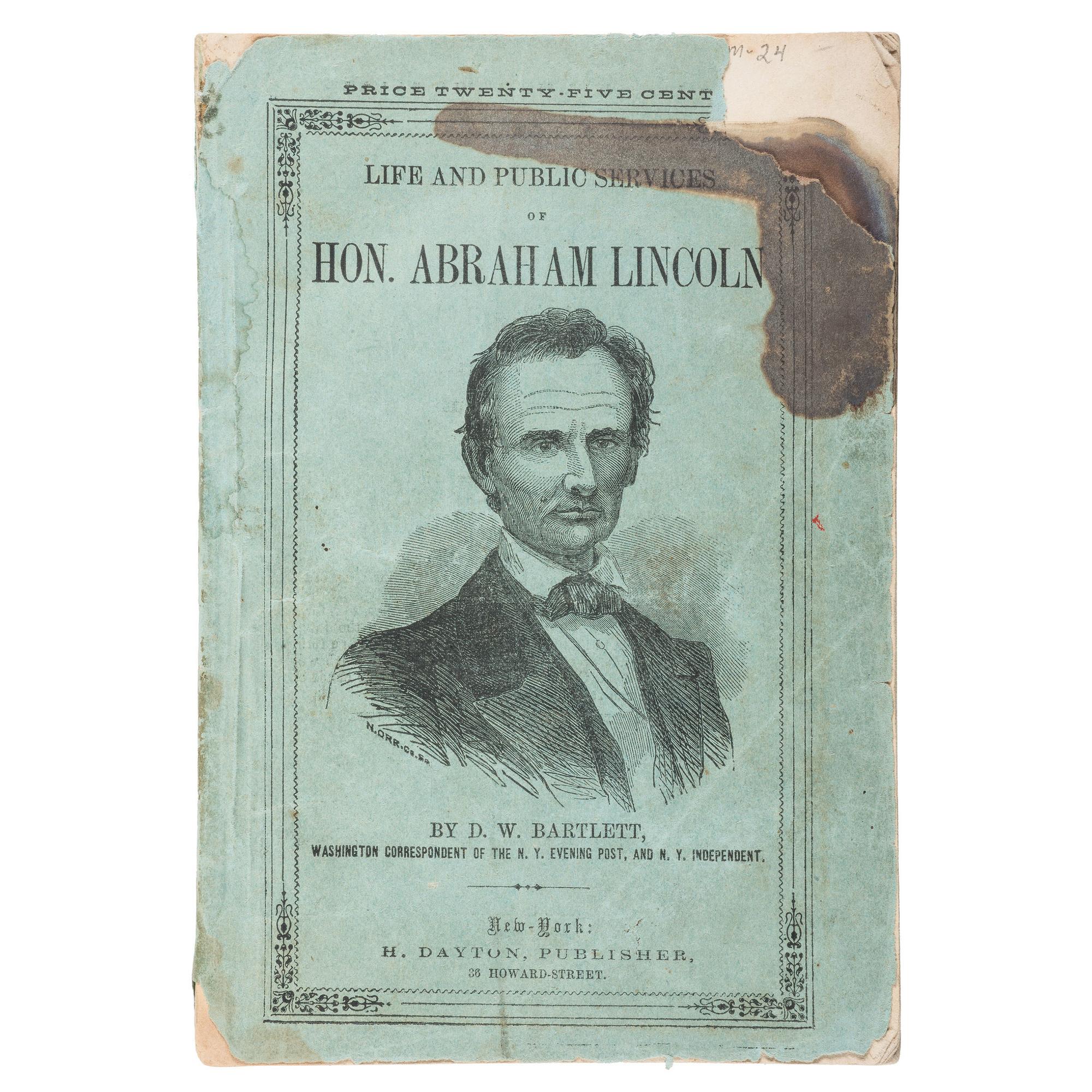 Abraham Lincoln, 1860 Campaign Literature