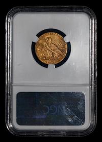 A 1909-D Indian Head $5 Gold Coin (NGC MS61)