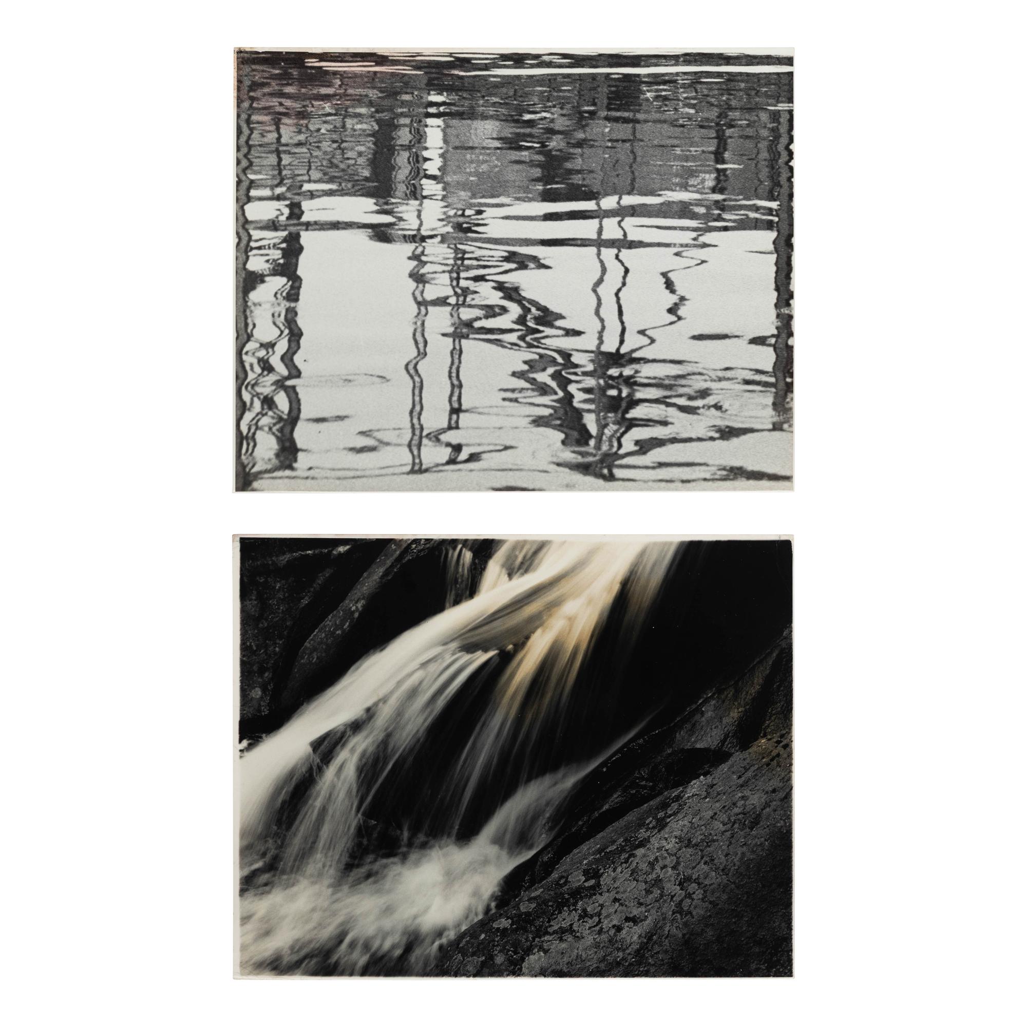 Art Sinsabaugh (American, 1924-1983) — Water and Untitled (two works)