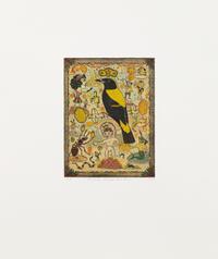 Tony Fitzpatrick, (American, b. 1958), The Sad Diva's Fire Bird, The Rose Petrel, and The Last Vegas Bird, 1994 (a group of 3)