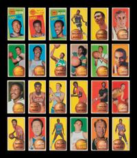 A Near Set of 1970-71 Topps Basketball Cards (172/175)