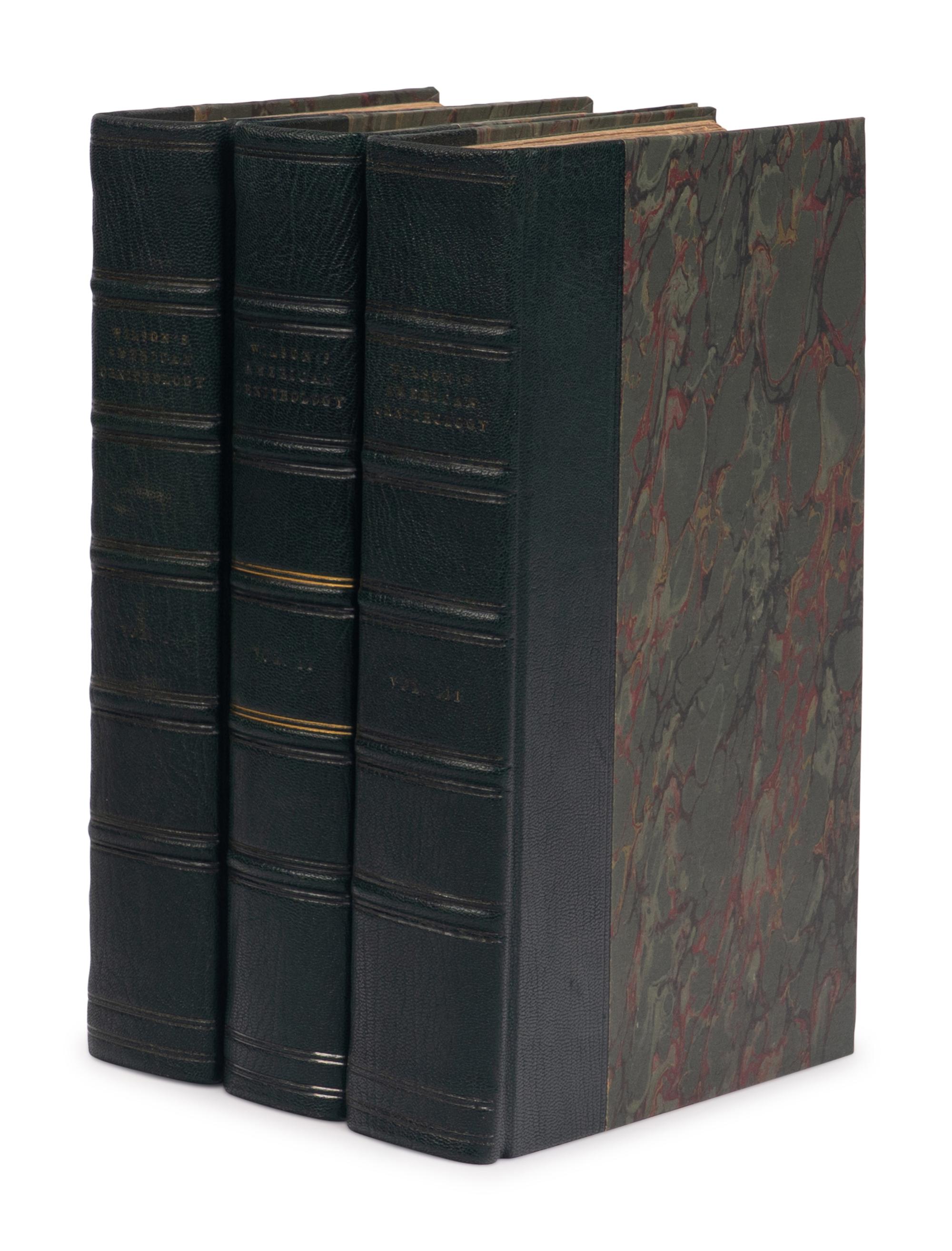 [Natural History] Wilson, Alexander, and Charles Lucian Bonaparte, and Sir William Jardine. American Ornithology; or, The Natural History of the Birds of the United States