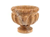 A Pair of Italian Grand Tour Style Carved Granite Urns