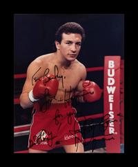 A Group of 29 Autographs from 20th Century Boxing Champions and Notables,