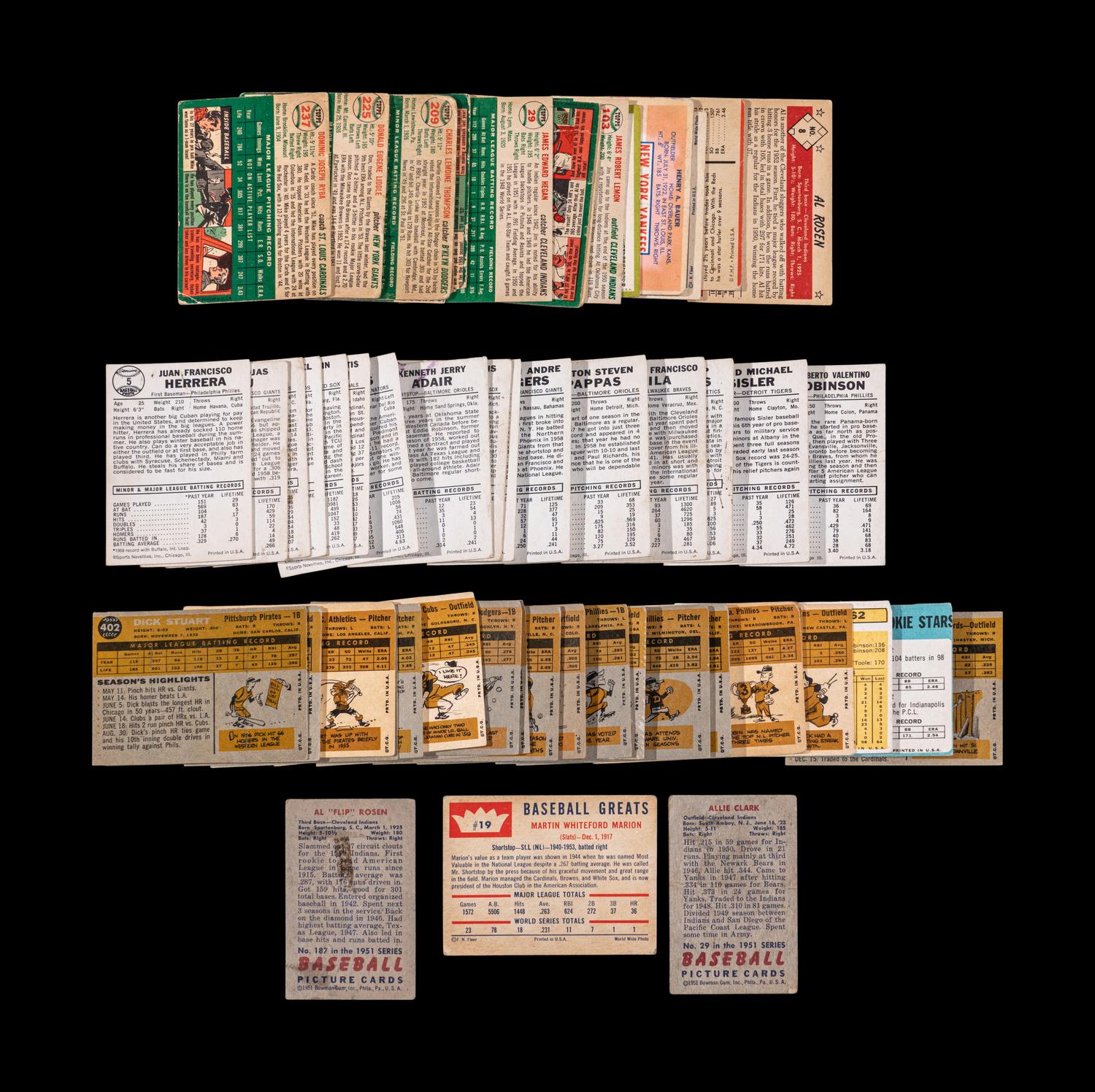 A Shoebox Collection of Over 550 Assorted 1950s and 1960s Baseball Cards Including Multiple Hall of Famers and Notables,