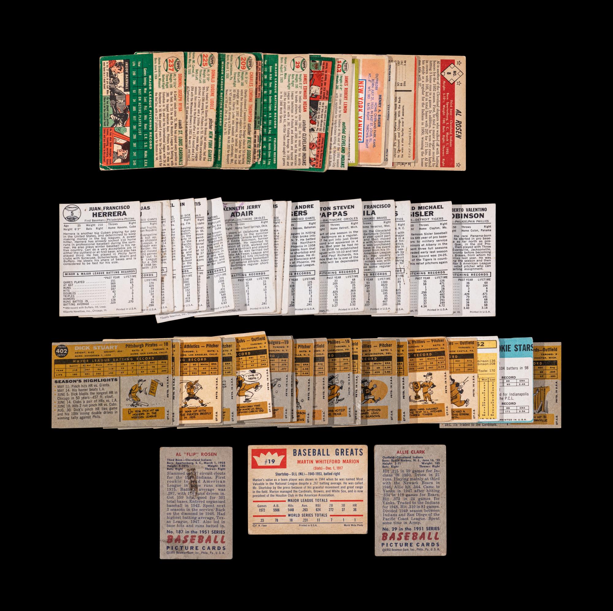 A Shoebox Collection of Over 550 Assorted 1950s and 1960s Baseball Cards Including Multiple Hall of Famers and Notables,