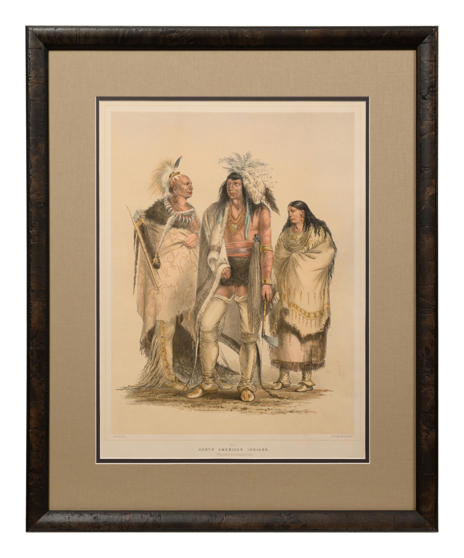 Two George Catlin Etchings