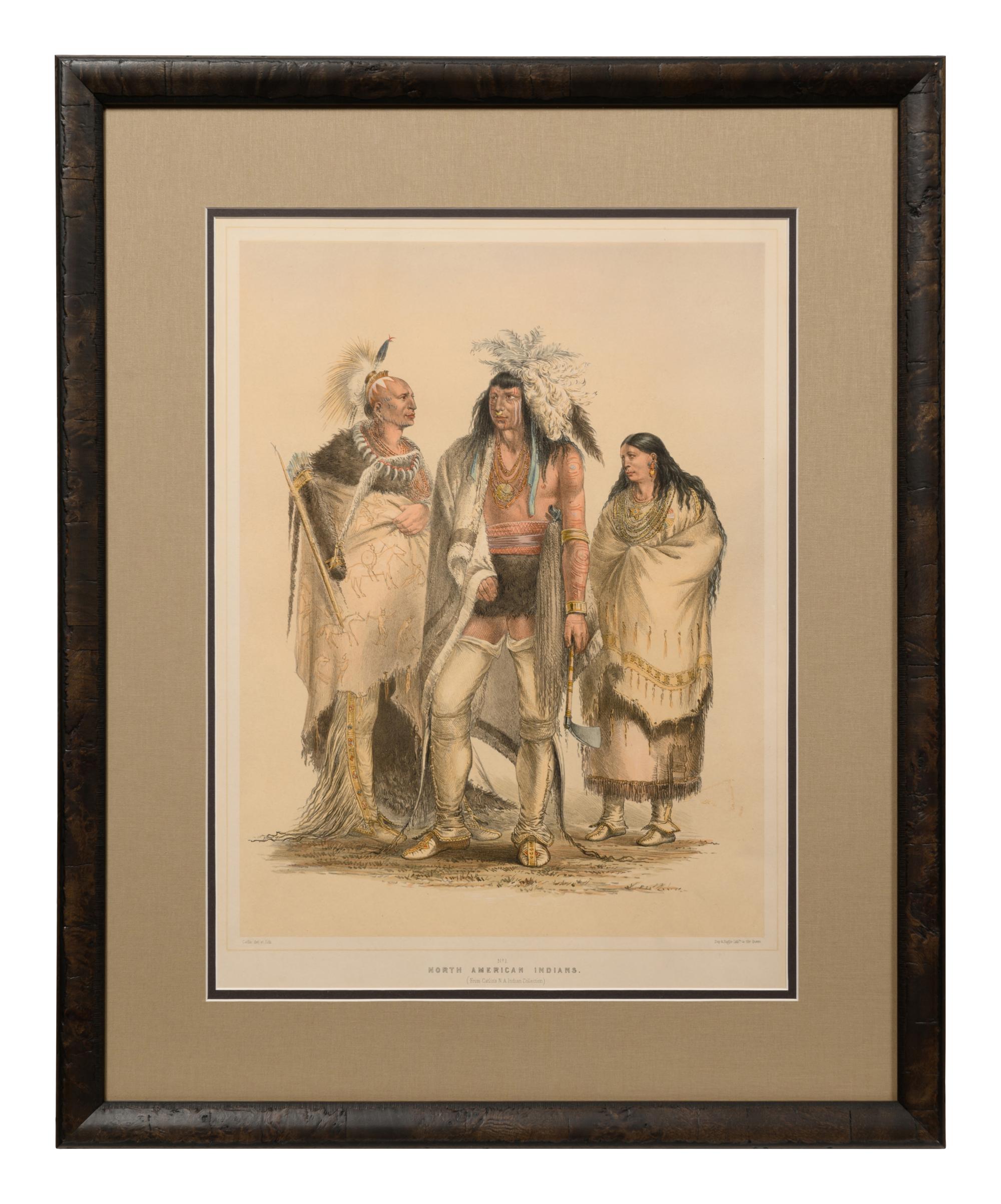 Two George Catlin Etchings