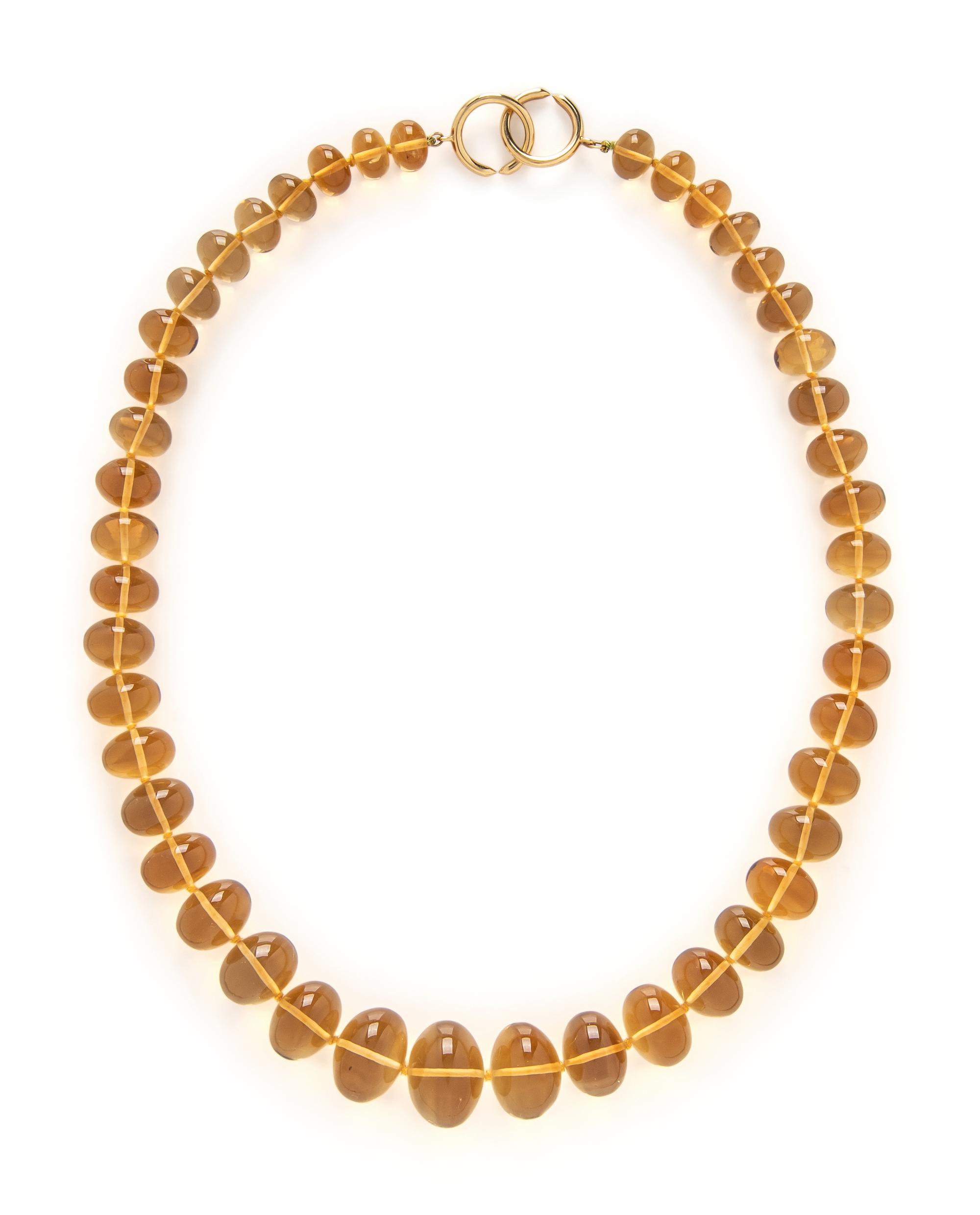 TIFFANY & CO., PALOMA PICASSO, CITRINE BEAD NECKLACE