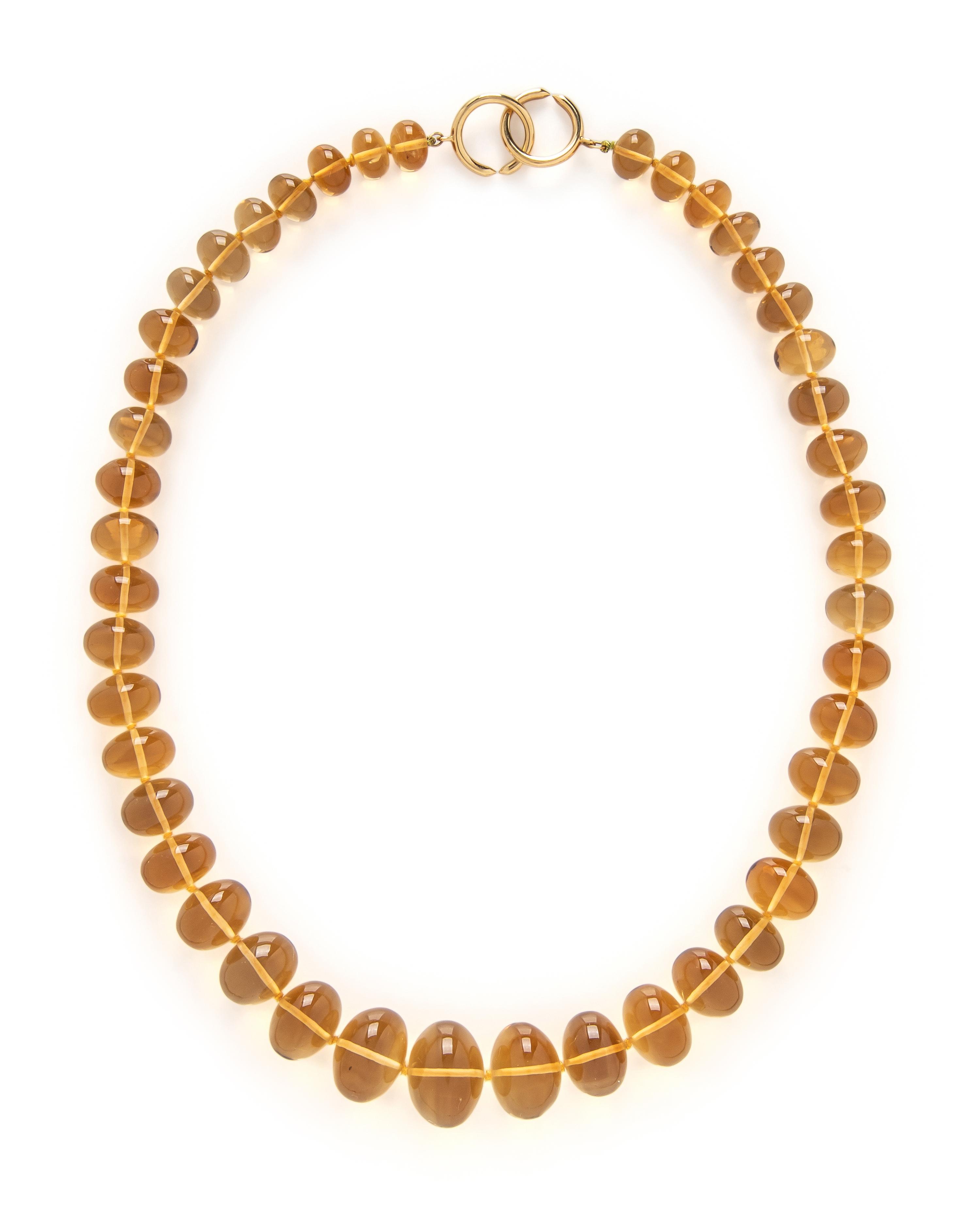 TIFFANY & CO., PALOMA PICASSO, CITRINE BEAD NECKLACE