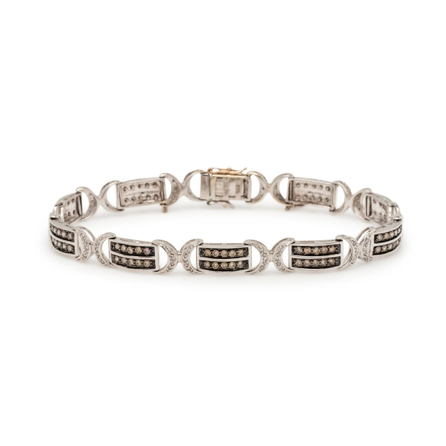 DIAMOND AND COLORED DIAMOND BRACELET