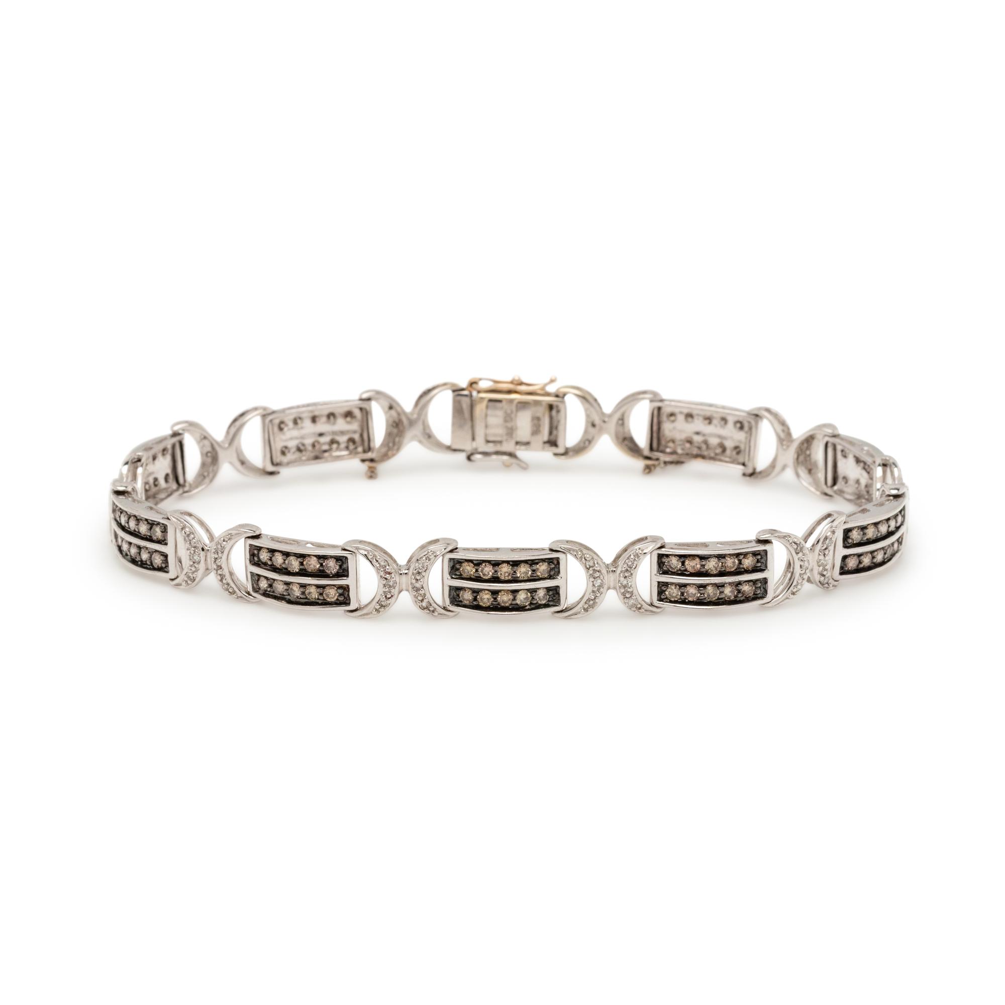 DIAMOND AND COLORED DIAMOND BRACELET