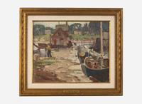 William Lester Stevens (American, 1888-1969) - Motif #1, Gloucester