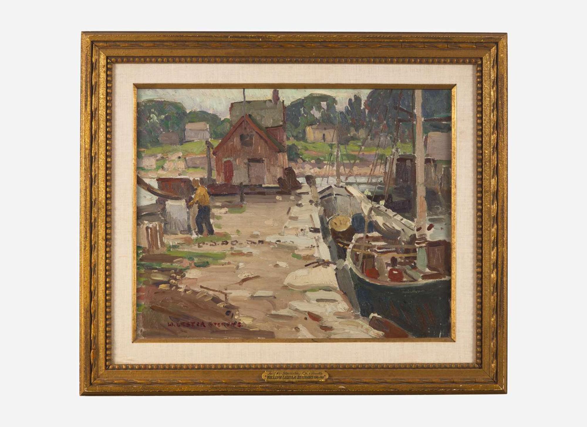 William Lester Stevens (American, 1888-1969) - Motif #1, Gloucester