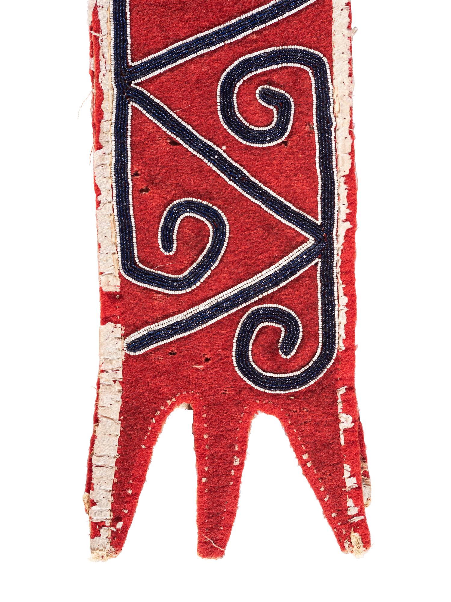 Creek Beaded Wool Bandolier Strap
