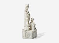 A Chinese Dehua Porcelain Figural Group
