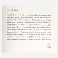 [Private Press] [Arion Press, The] Nabokov, Vladimir Pale Fire