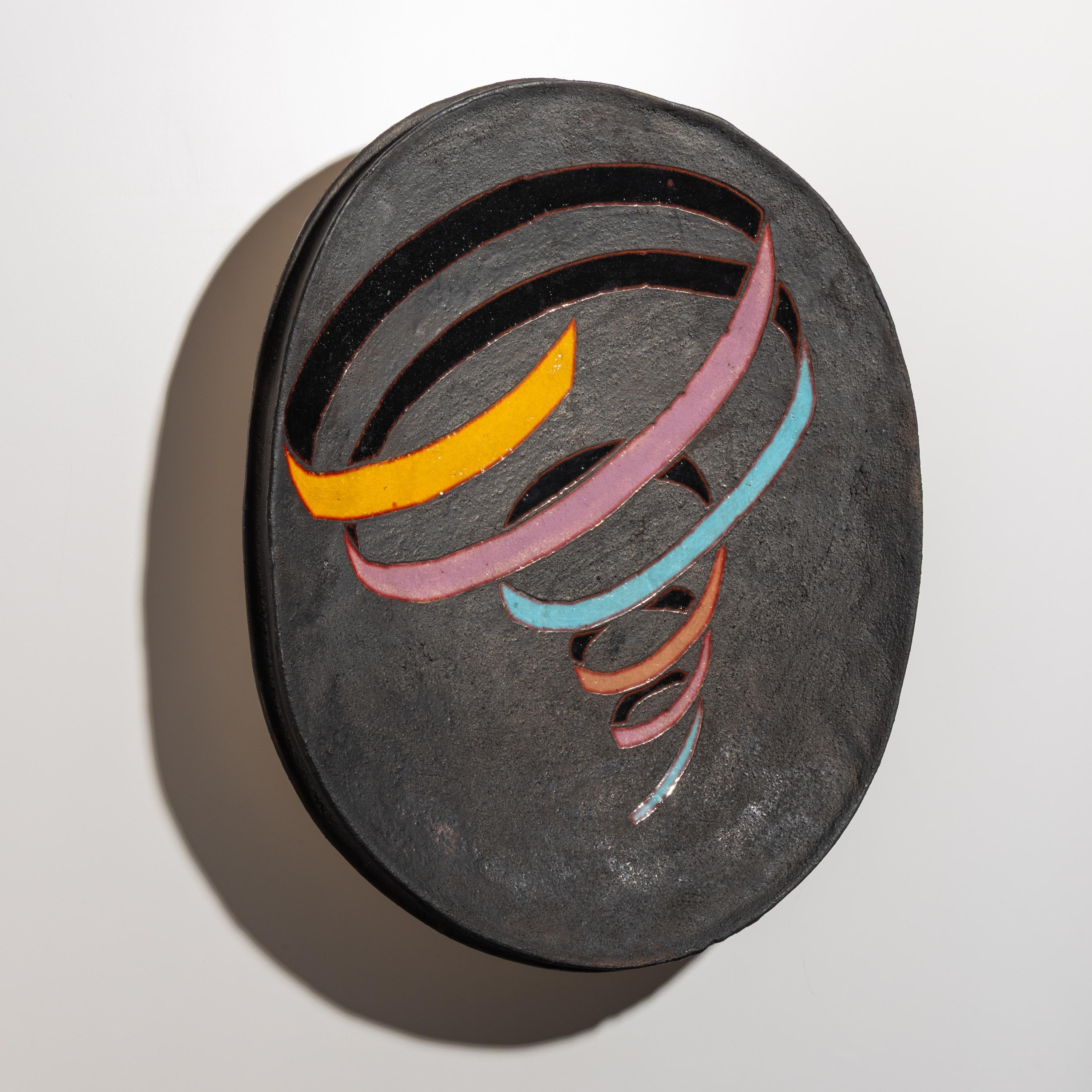 Jun Kaneko (American, b. 1942) — Oval, 1989