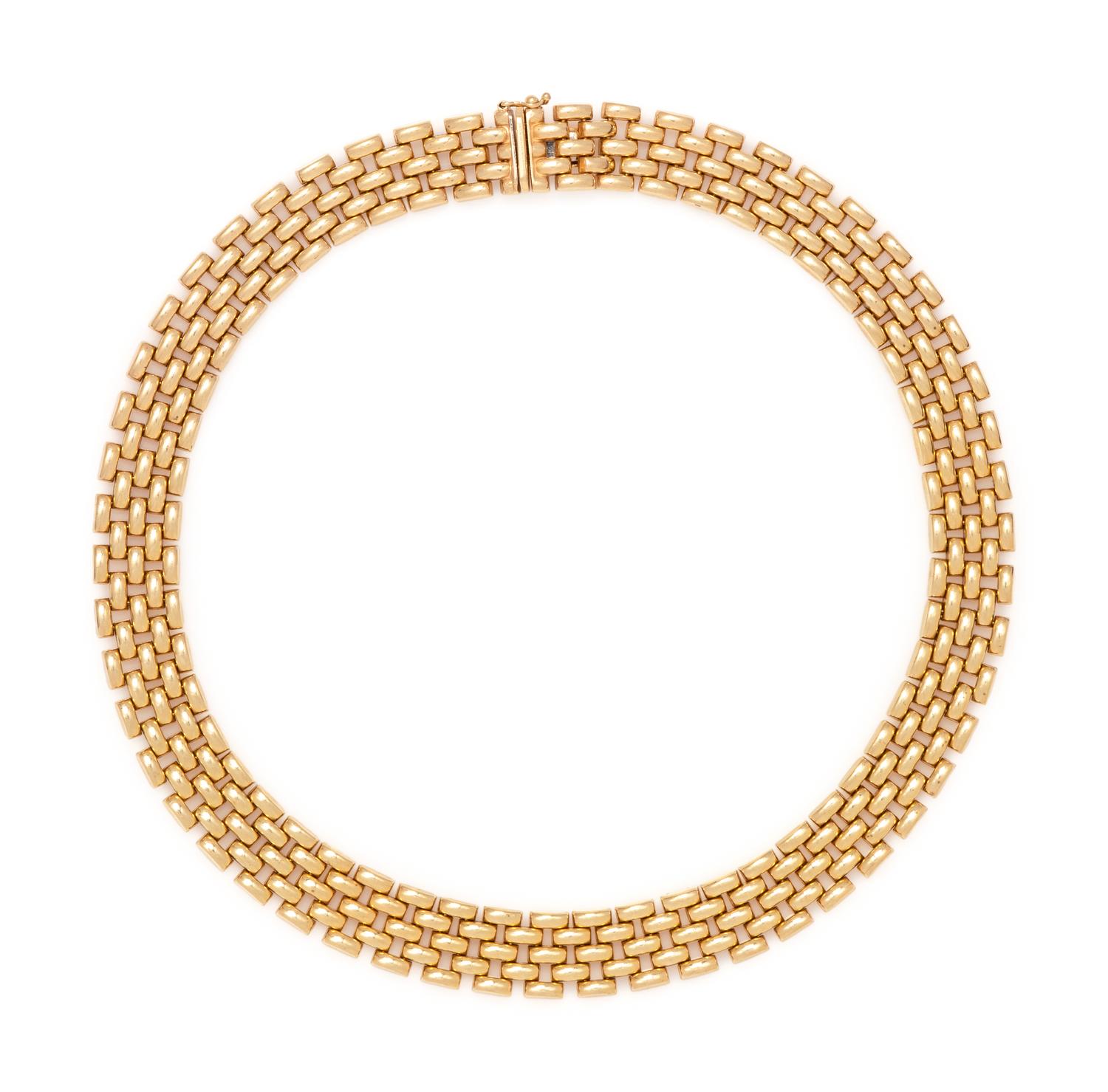 YELLOW GOLD NECKLACE