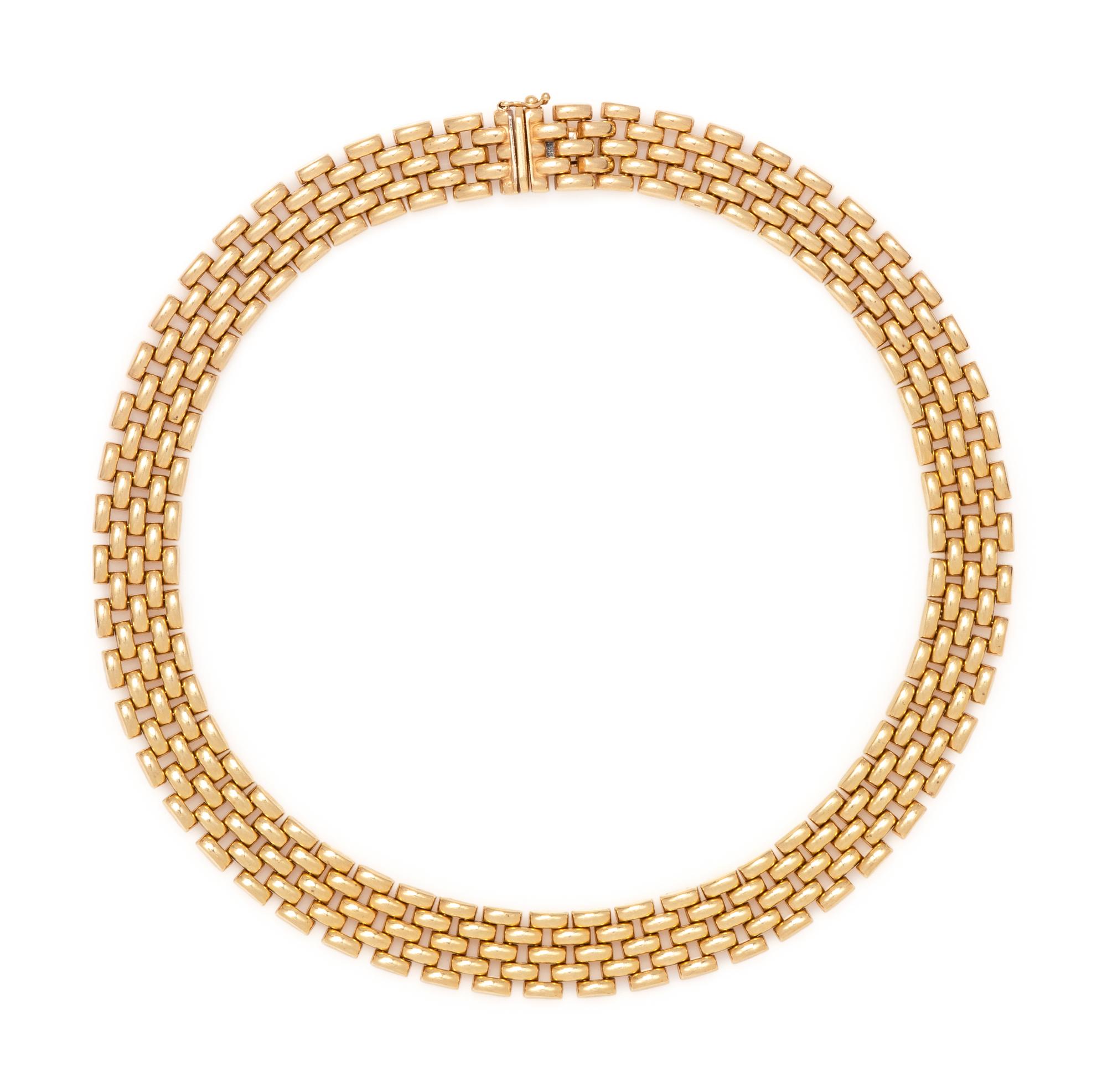 YELLOW GOLD NECKLACE