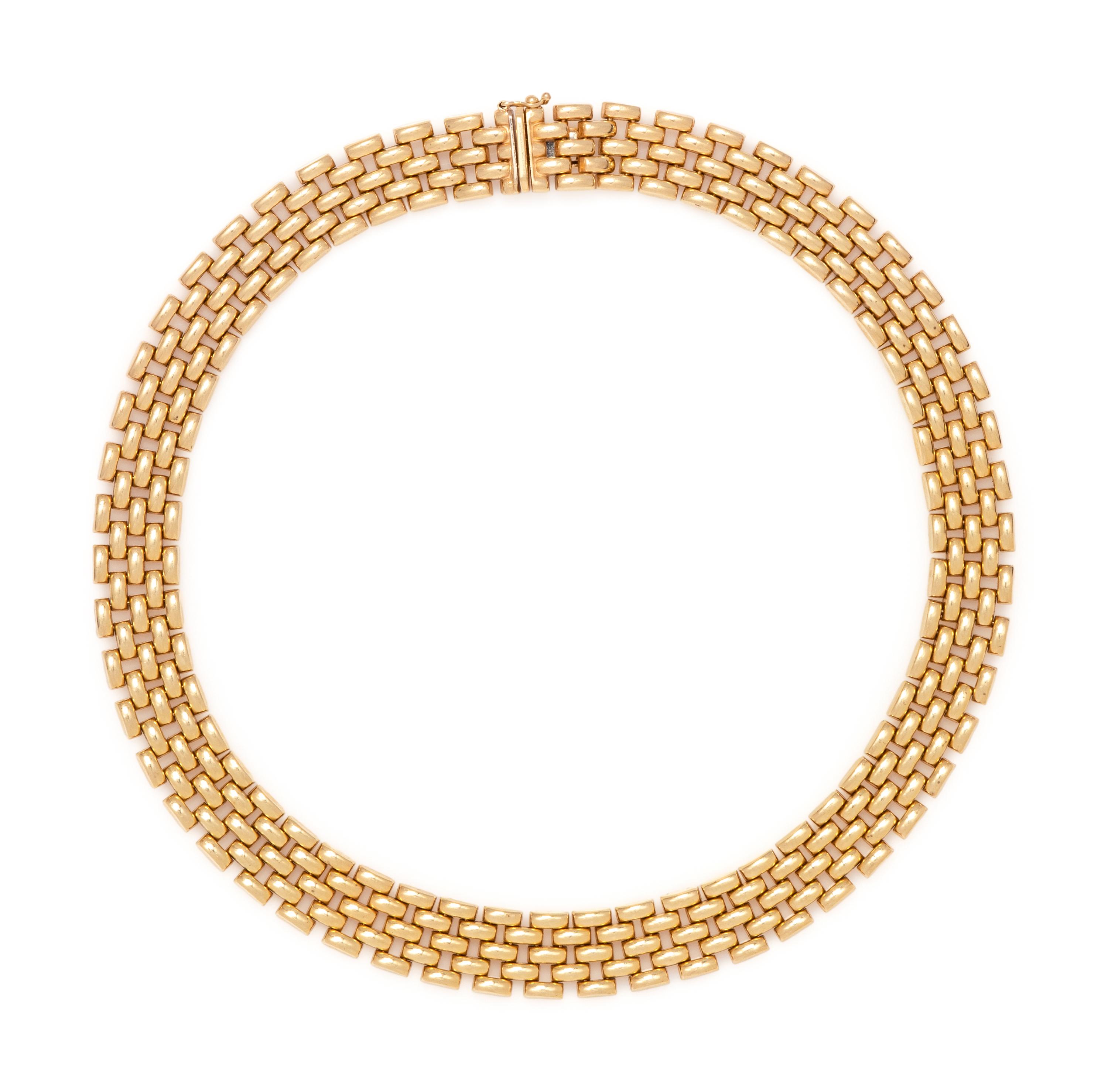 YELLOW GOLD NECKLACE
