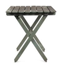 A Painted Metal Garden Furniture Suite