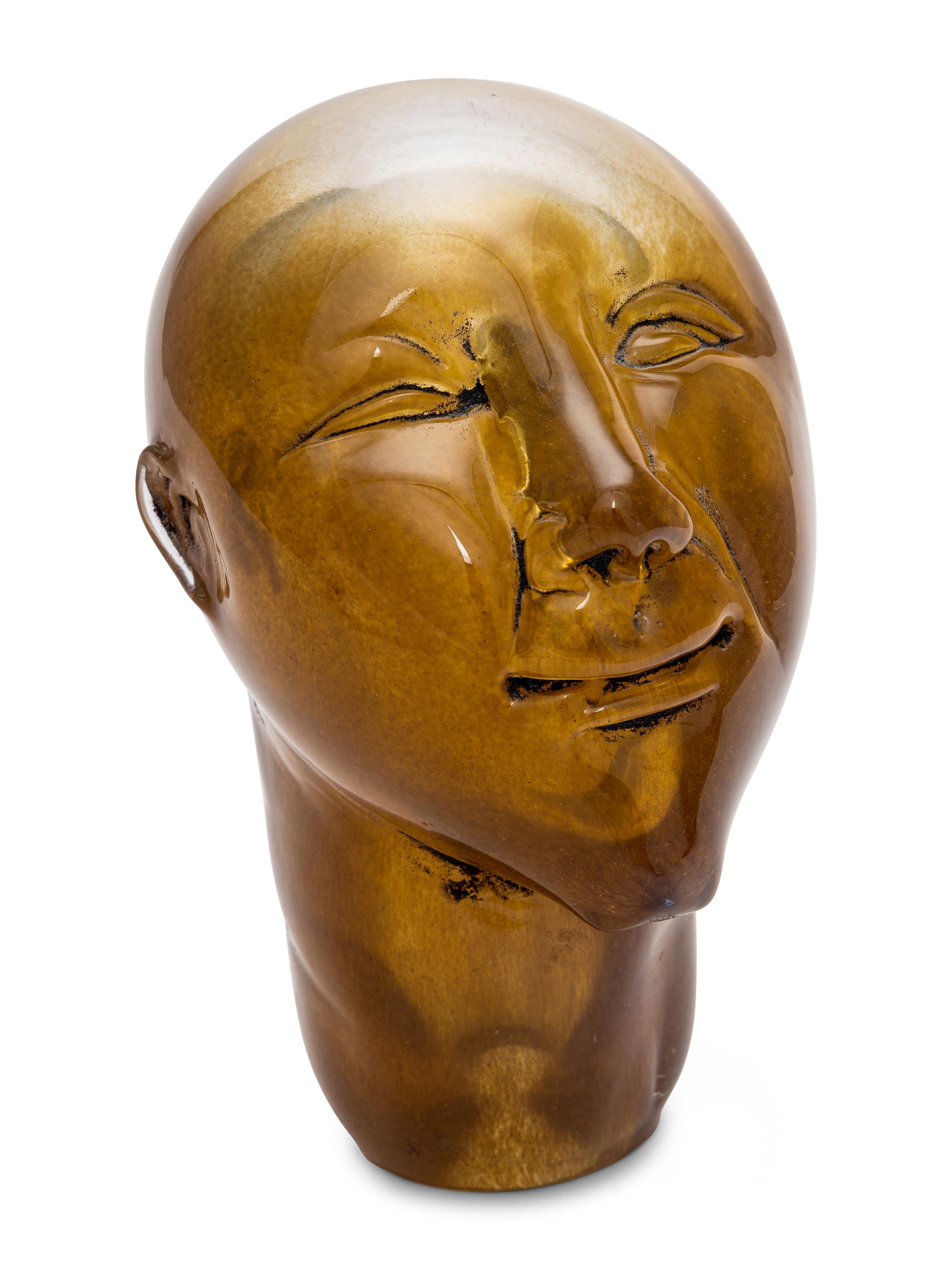 Amber Winking Head, 2007