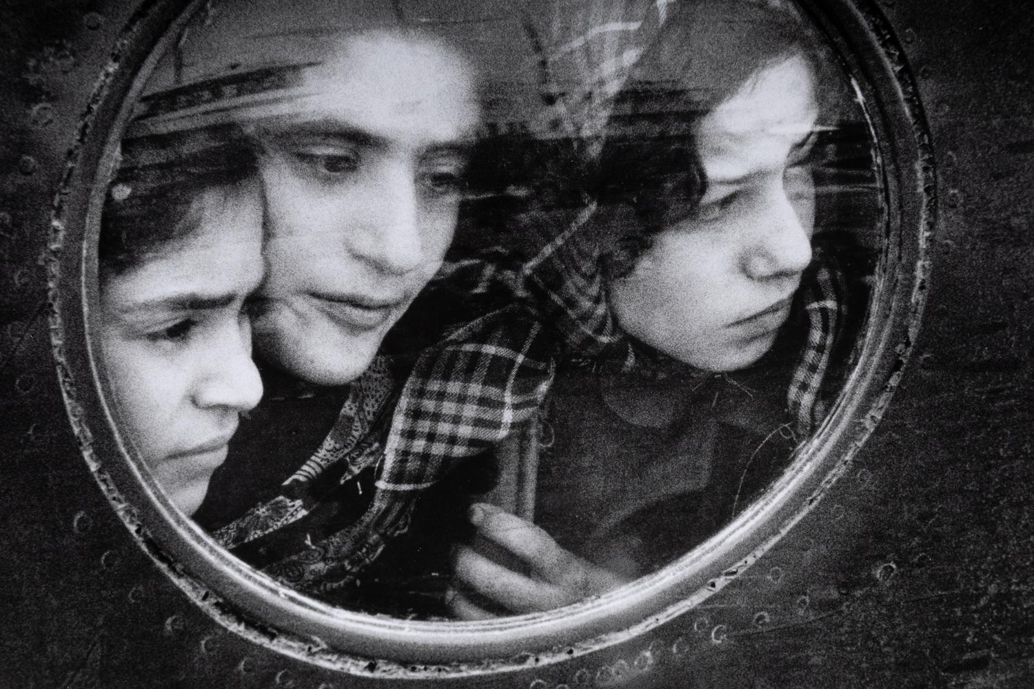 Ruth Orkin (1921-1985) Jewish Refugees at Lydda Airport, Tel Aviv, Israel, 1951