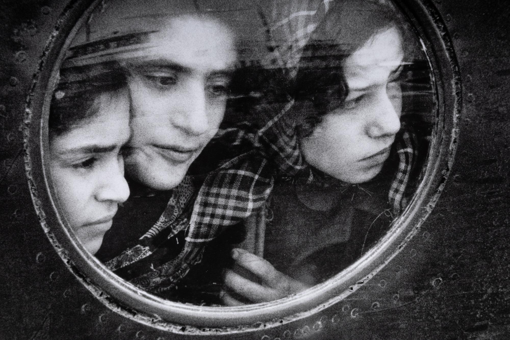 Ruth Orkin (1921-1985) Jewish Refugees at Lydda Airport, Tel Aviv, Israel, 1951