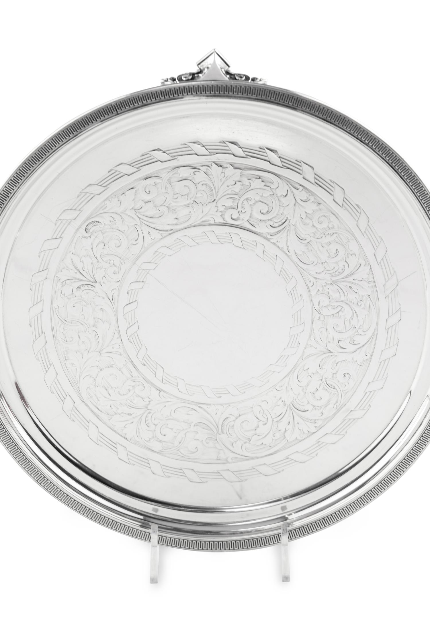A Tiffany and Co. Silver Salver