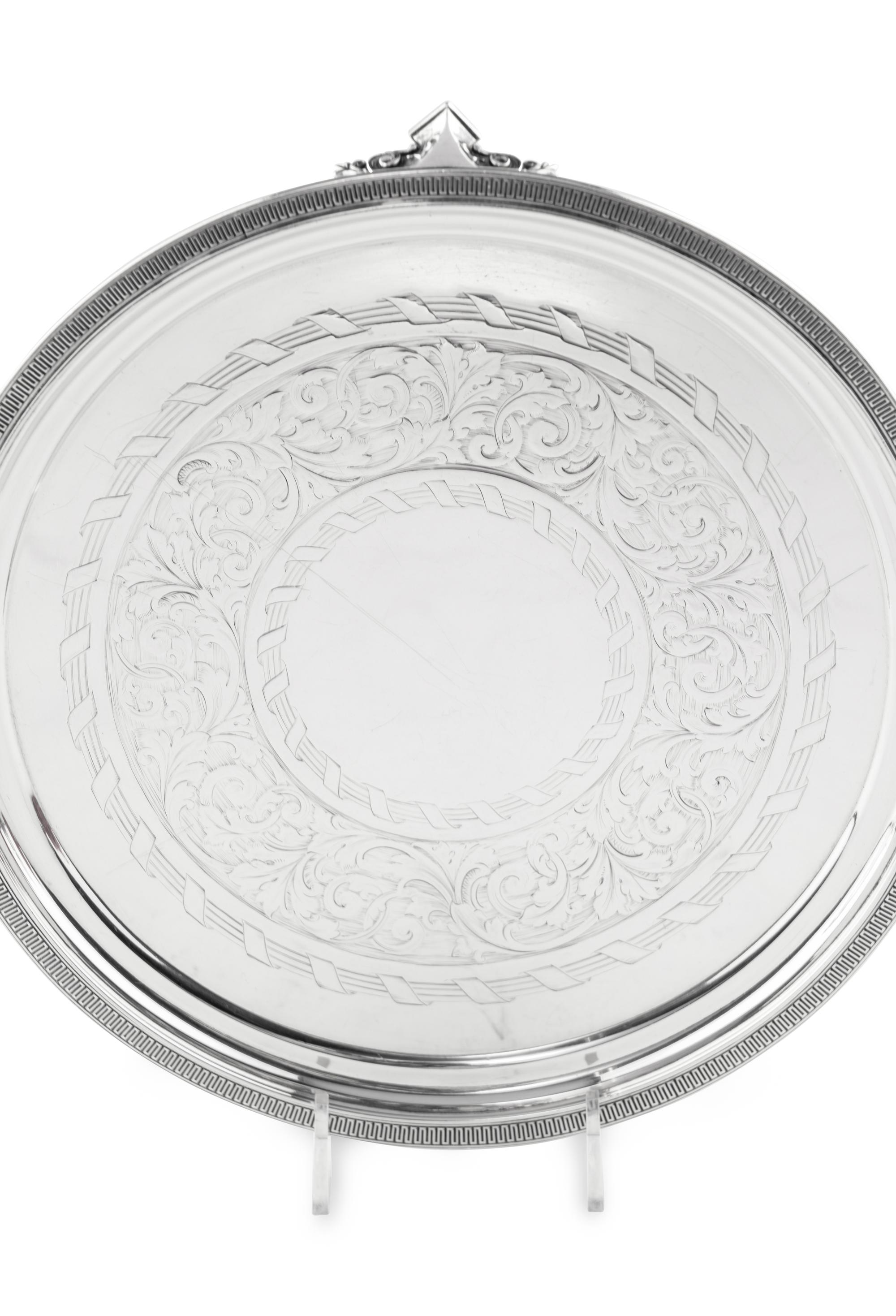 A Tiffany and Co. Silver Salver
