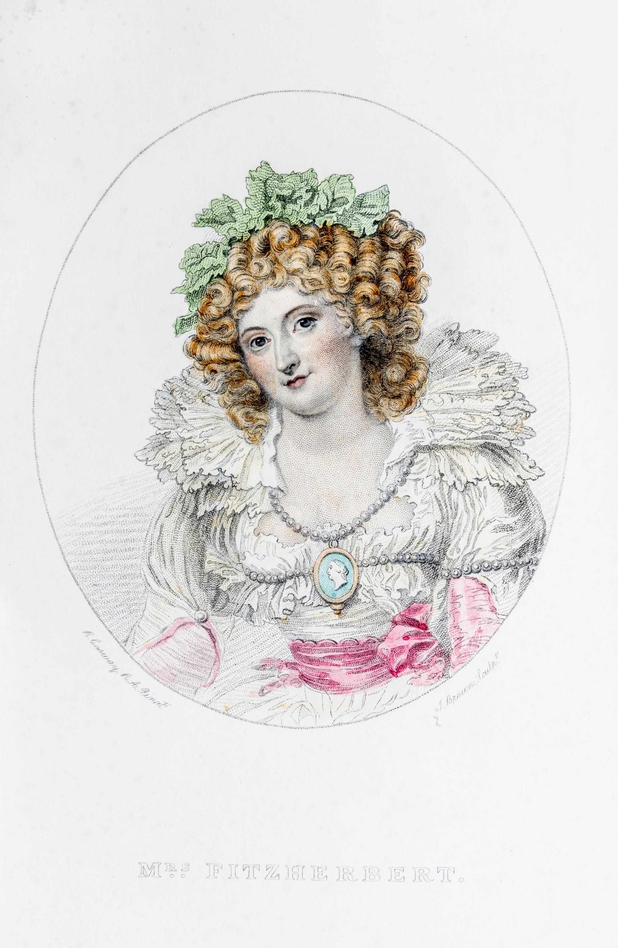 (BAYNTUN) LANGDALE, CHARLES. Memoirs of Mrs. Fitzherbert. London, 1856. First edition. Extra-illustrated.