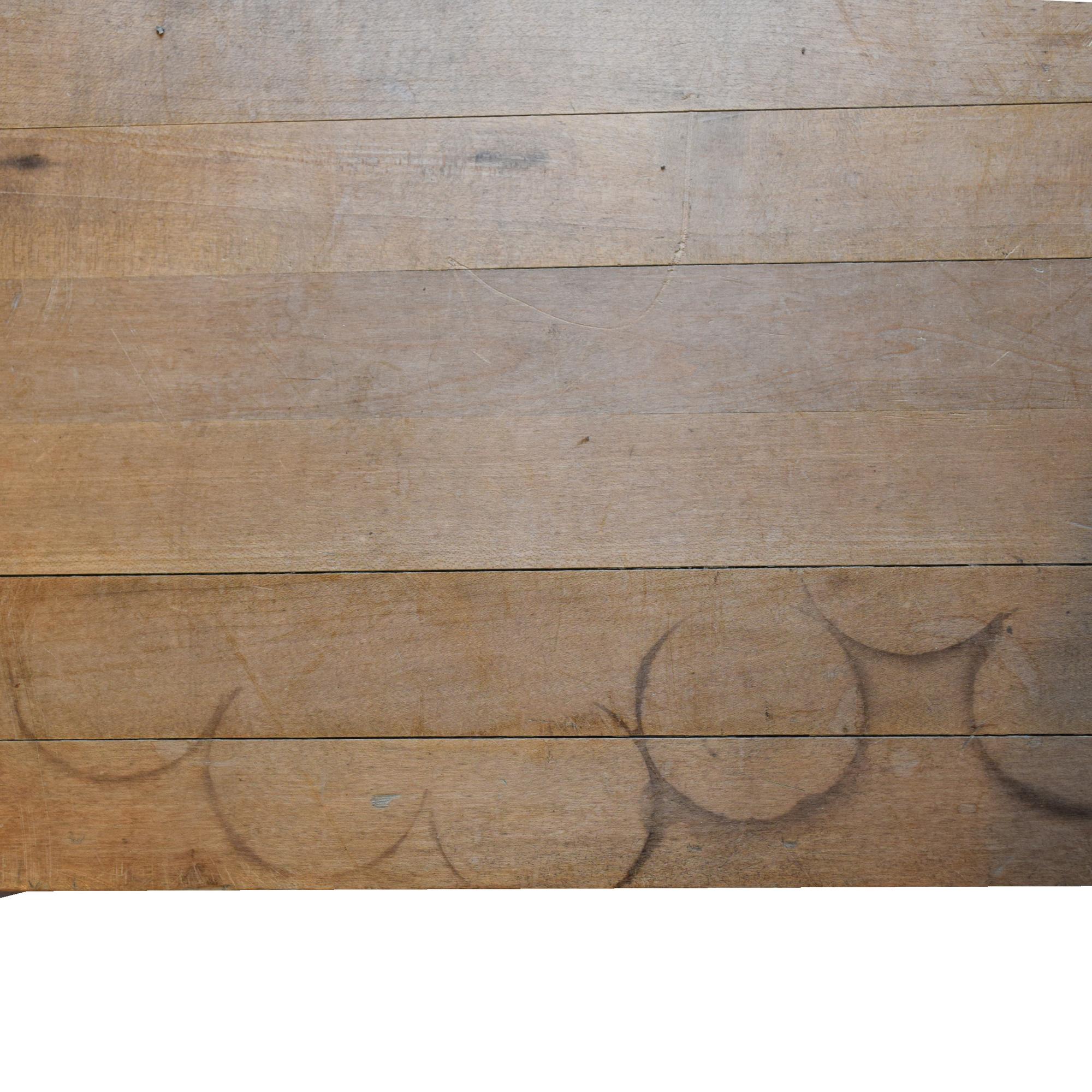 A Steel Industrial Table 60" W x 24" D x 36" H — United States, Circa 1950