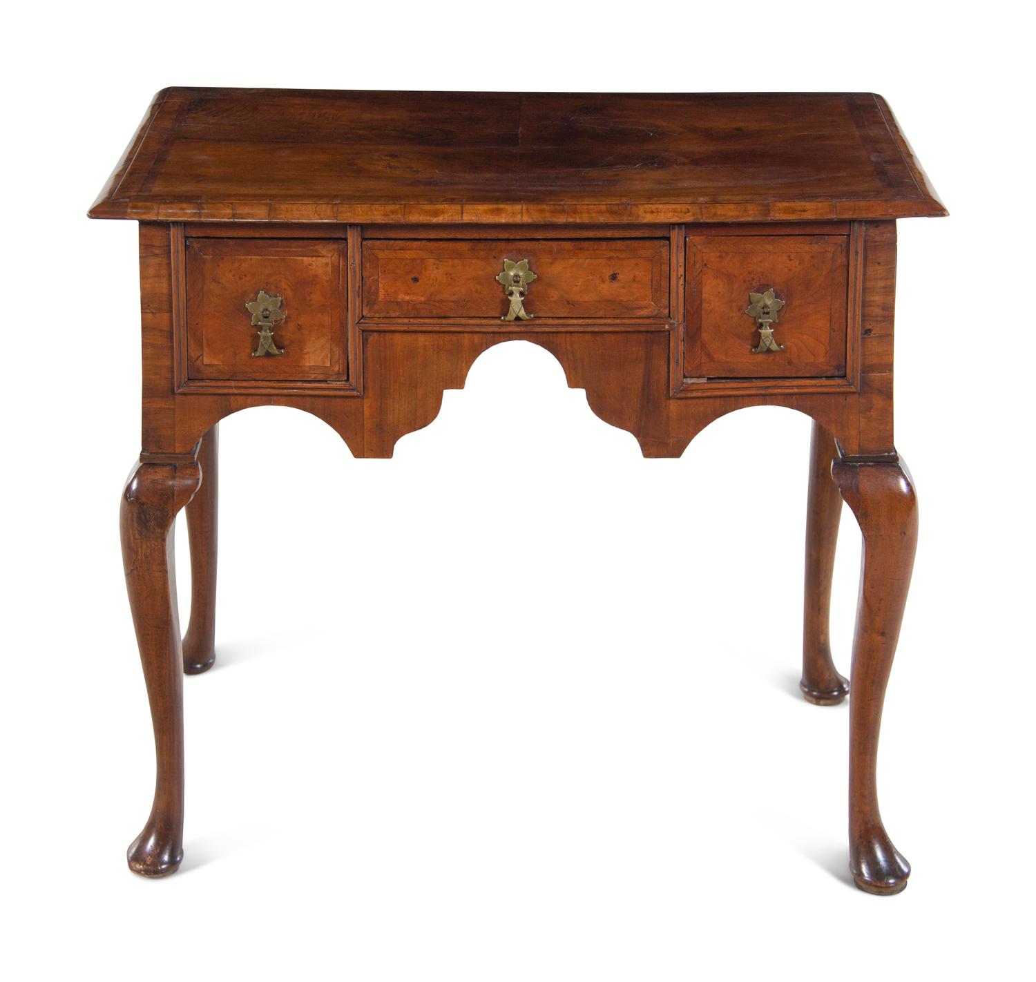 A George I Walnut Dressing Table