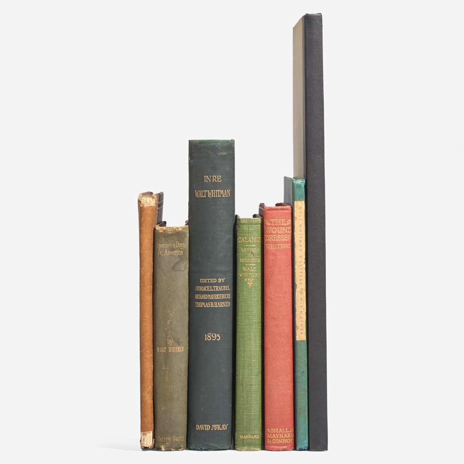 [Literature] Whitman, Walt Group of 7 Titles