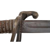Import Foot Officers Sword with Scabbard Inscribed to Capt. S.E. Thomason - 176th NY Vols., then Captured and Descended in a Texas Confederate Family