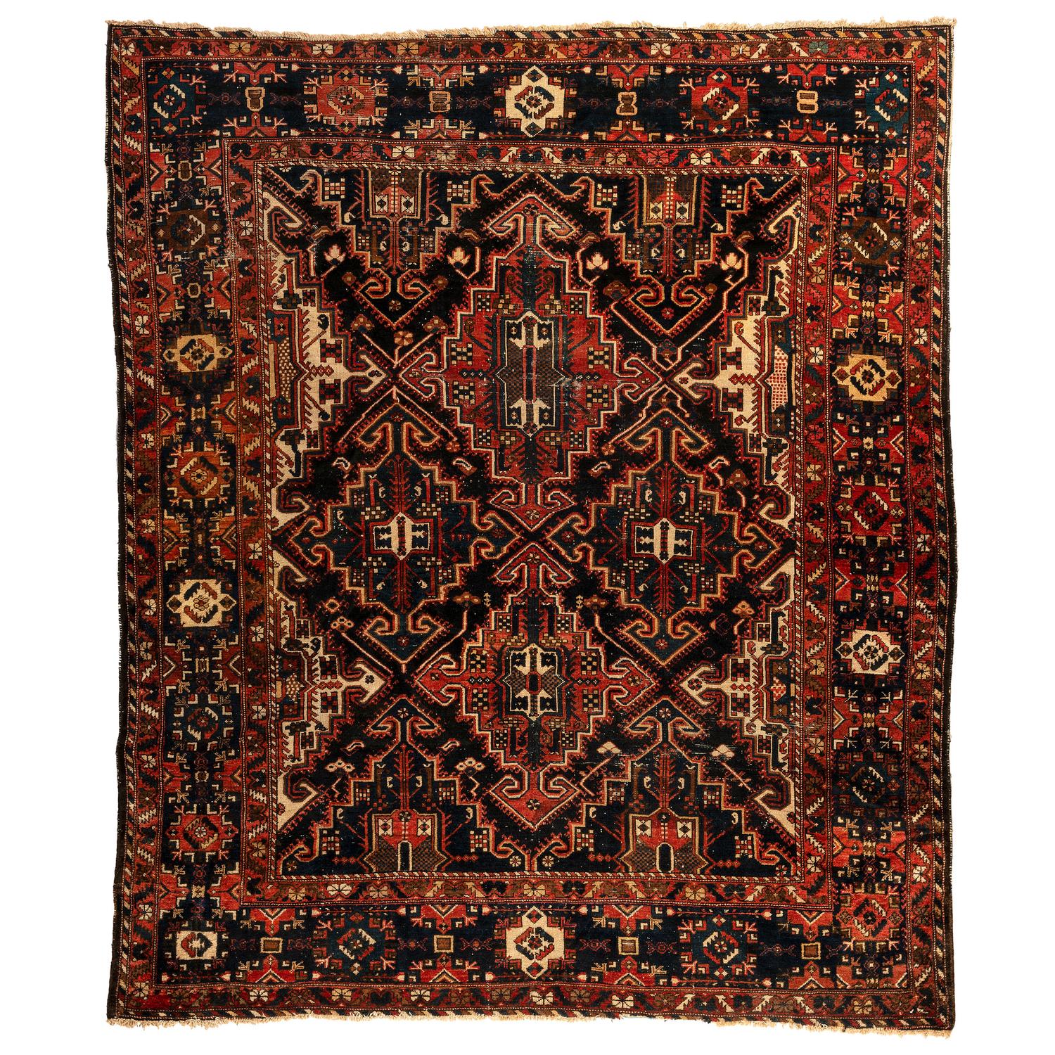 A Heriz Wool Rug