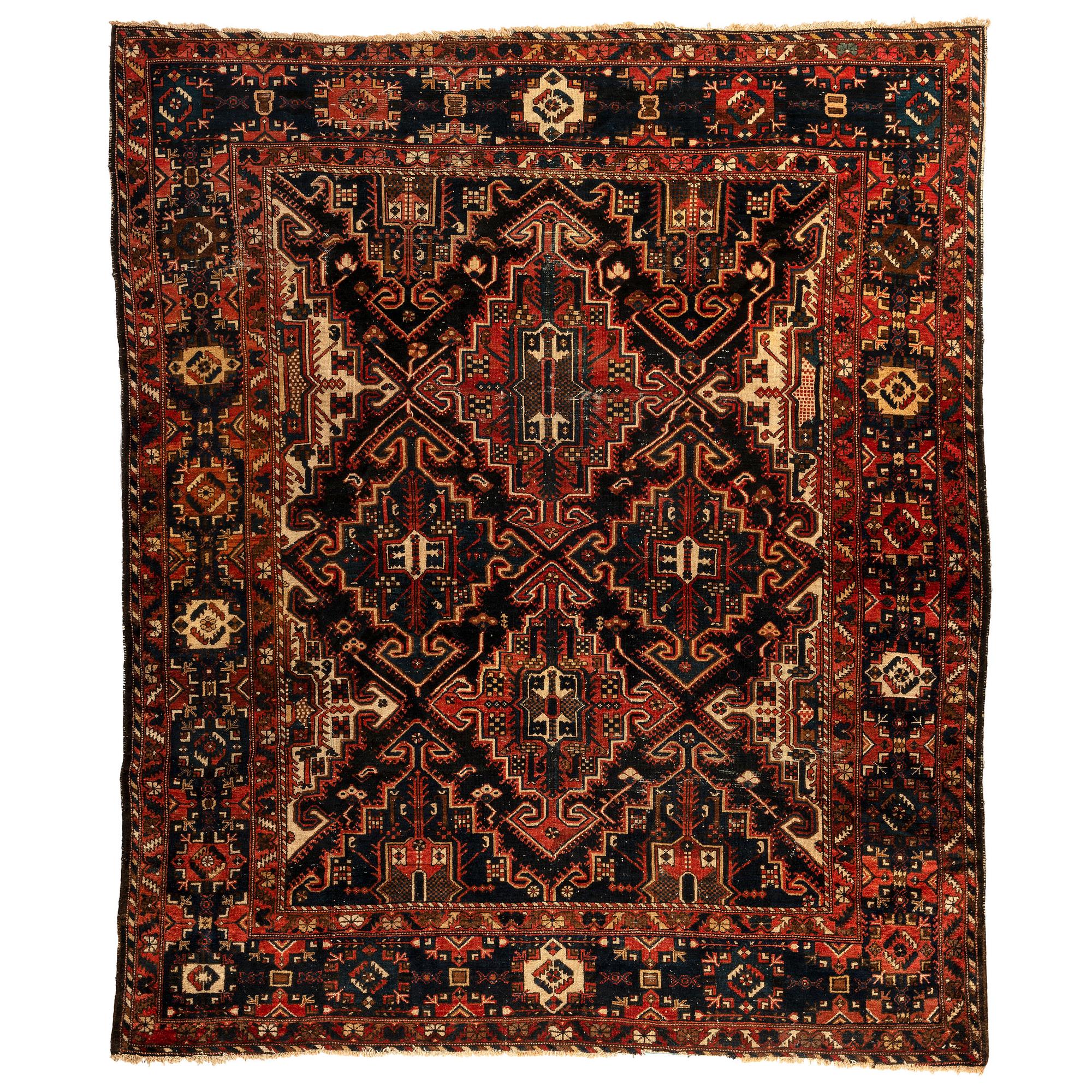 A Heriz Wool Rug