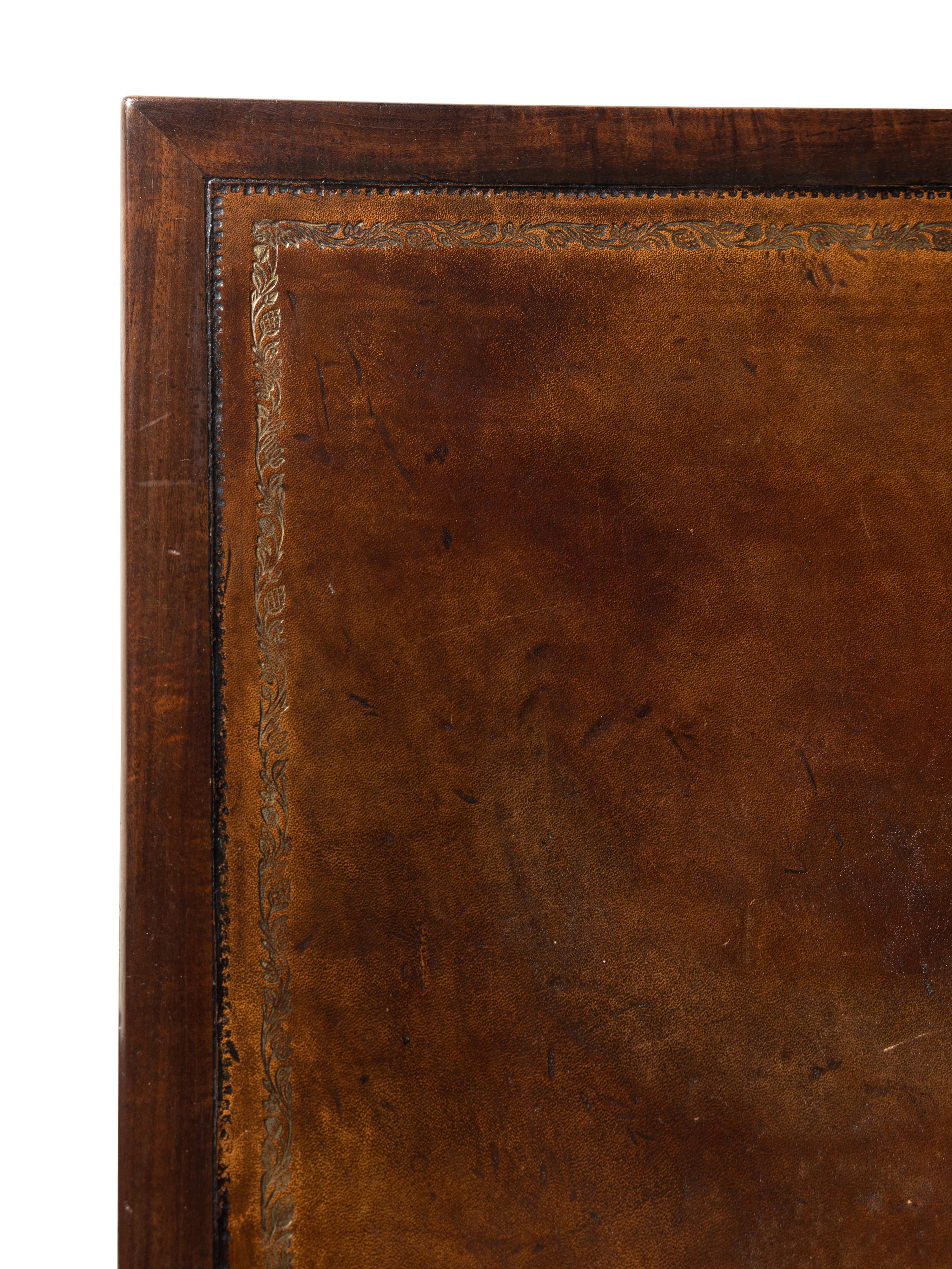 A George III Mahogany Writing Desk