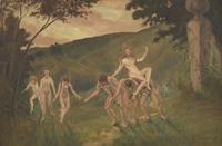 Figures Dancing in the Glen, 1905