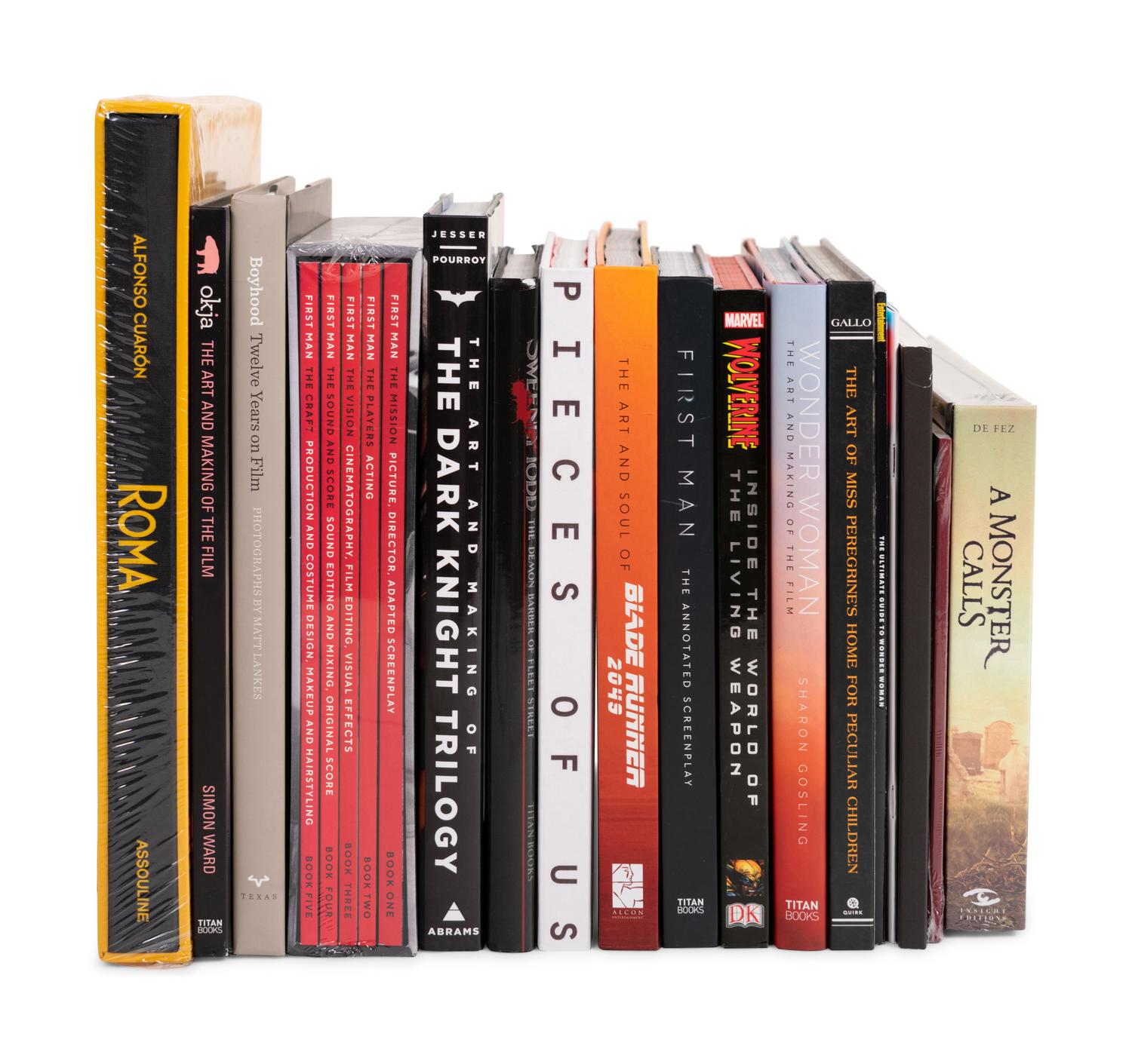 (Film Books) A group of 13 art books from various films, comprising: