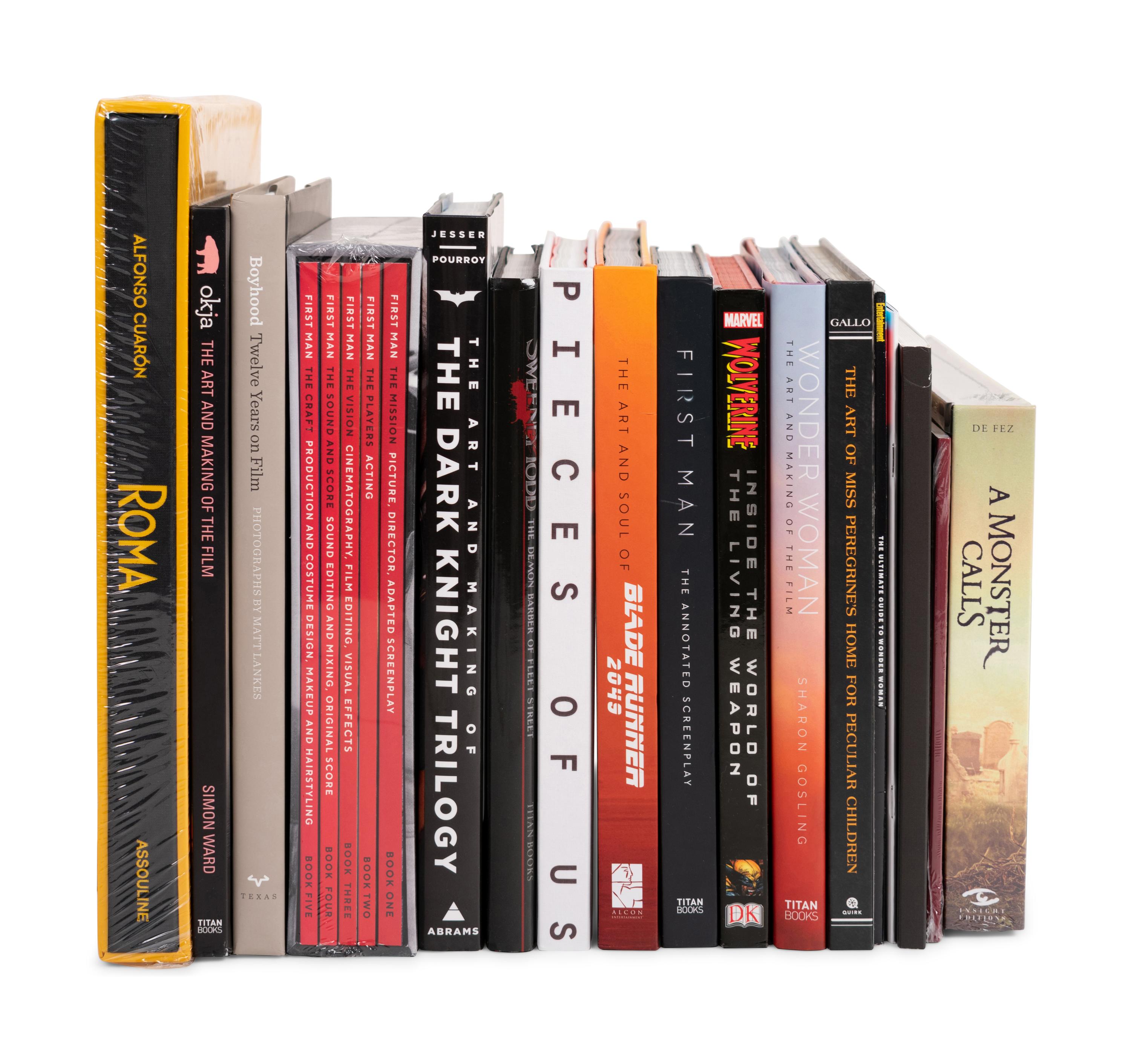 (Film Books) A group of 13 art books from various films, comprising: