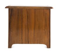 A Louis XV Style Walnut and Kingwood Diminutive Chest of Drawers