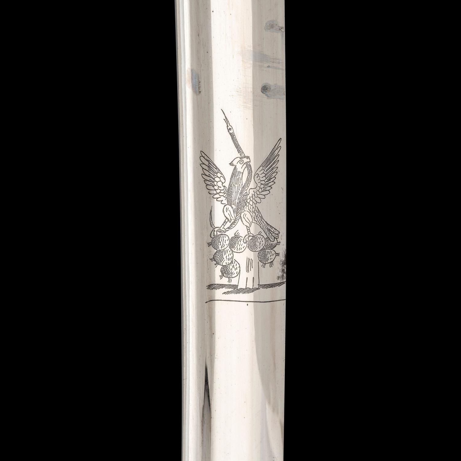 Exceptional Mexican War Captured Dragoon Saber Presented to John W. Geary, General and later Governor of Kansas and Pennsylvania with (3) CDV's