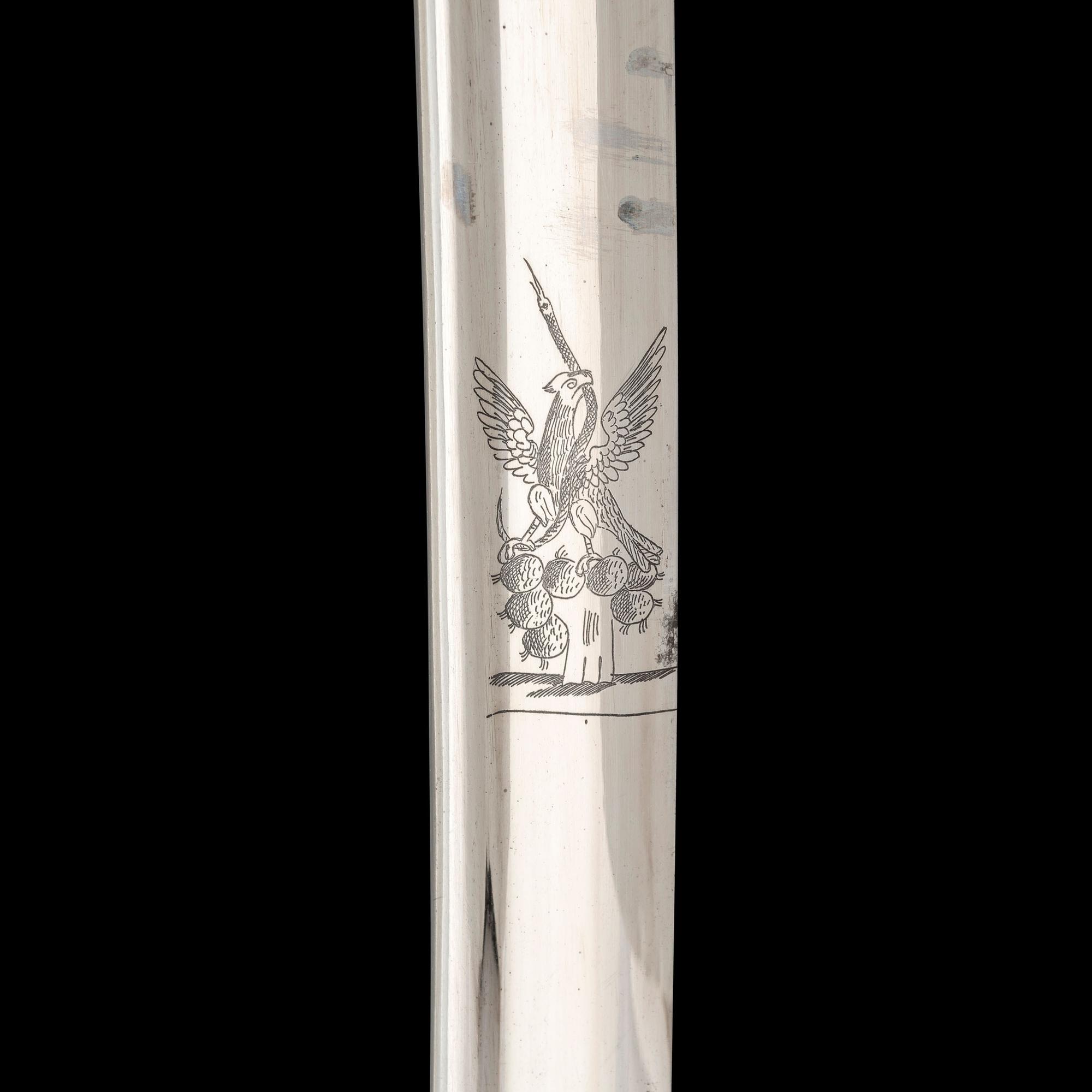 Exceptional Mexican War Captured Dragoon Saber Presented to John W. Geary, General and later Governor of Kansas and Pennsylvania with (3) CDV's